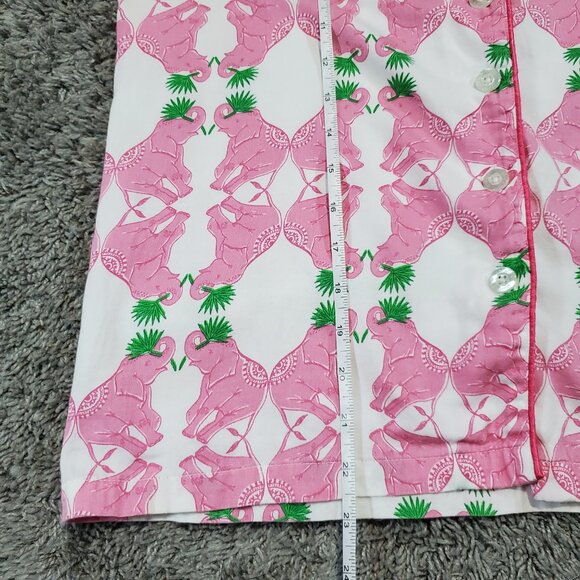 Jaye's Studio Pink Elephant Top Shorts Pajama Set - XS - Picture 8 of 9